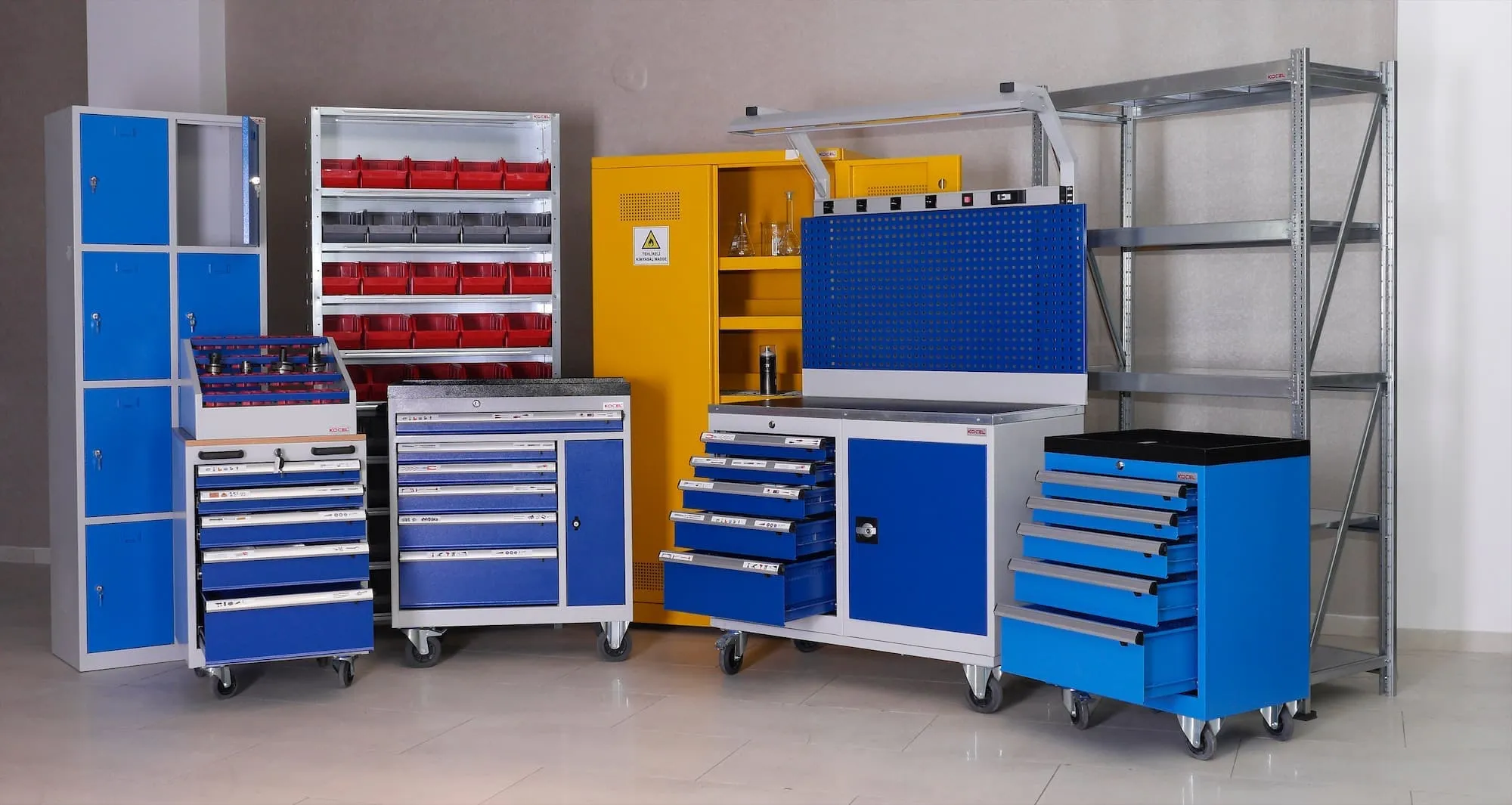 Workshop Equipment - Professional tool storage